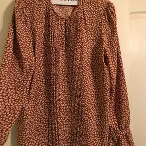 Long sleeve blouse